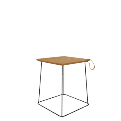 HU921 : HUB table 1, Beistelltisch groß, Tischplatte MDF