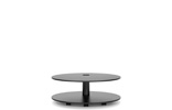 Tala Low Lounge Tisch, Gestell schwarz beschichtet