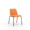 Sitari 4L-Besucherstuhl, gepolstert