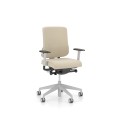 Utila PRO Drehstuhl UPH/P mit niedriger Rückenlehne GREY
