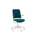 WITHME SWIVEL CHAIR UPH/P PRF GREY