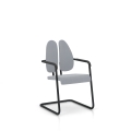 Xenium Besucherstuhl DUO-BACK FREE-FLOATING