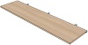 D10069 Ansatzplatte seitlich Bench Rechteckform B/T: 40x160cm
