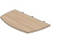 D15062 Ansatzplatte seitlich Bench Form 37 B/T: 60x120cm