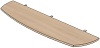 D15069 Ansatzplatte seitlich Bench Form 37 B/T: 40x160cm