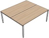 DB0060 Tisch DL7 Linear Bench Rechteck Typ 1, B/T: 180x160cm