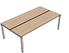 DB0069 Tisch DL7 Linear Bench Rechteck Typ 1, B/T: 220x120cm