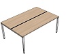 DB0098 Tisch DL7 Linear Bench Rechteck Typ 1, B/T: 180x120cm