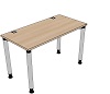 T10009 Tisch DL1 Rechteck Typ 1, B/T: 120x60cm