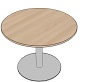 TG9908 Tisch DL6 rund, D: 100cm