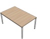 TT000O Tisch DL7 Rechteck Typ 1, B/T: 100x160cm