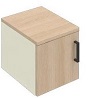 SBBAA17- Drehtüren-Aufsatzschrank links 1OH, B/T/KH: 40x45.0x38.4