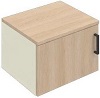 SBBAA20- Drehtüren-Aufsatzschrank links 1OH, B/T/KH: 60x45.0x38.4