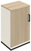 SBBAC03- Drehtürenschrank links 2OH, B/T/KH: 50x35.4x74.9