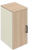 SBBAD17- Drehtüren-Aufsatzschrank links 2OH, B/T/KH: 40x45.0x76.8