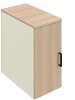 SBBAD62- Drehtüren-Aufsatzschrank links 2OH, B/T/KH: 40x64.2x76.8