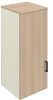 SBBAF19- Drehtüren-Aufsatzschrank links 3OH, B/T/KH: 50x45.0x115.2