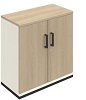 SBBCC06- Drehtürenschrank 2OH, B/T/KH: 80x35.4x74.9