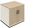 SBBCC70- Drehtürenschrank 2OH, B/T/KH: 90x64.2x74.9