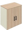 SBBCD22- Drehtüren-Aufsatzschrank 2OH, B/T/KH: 80x45.0x76.8