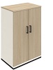 SBBCE22- Drehtürenschrank 3OH, B/T/KH: 80x45.0x113.3