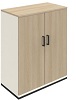 SBBCE24- Drehtürenschrank 3OH, B/T/KH: 100x45.0x113.3