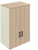 SBBCF22- Drehtüren-Aufsatzschrank 3OH, B/T/KH: 80x45.0x115.2