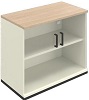 SBFCC24- Vitrinenschrank 2OH, B/T/KH: 100x45.0x74.9