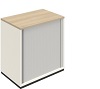 SBOBC22- Querrollladenschrank links schließend 2OH, B/T/KH: 80x45.0x74.9