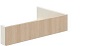 SBTA120-R2564 Horizontale Verblendung-Deckenanschluss rechts, B/T/KH: 120x64.2x25