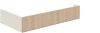 SBTA140-L2564 Horizontale Verblendung-Deckenanschluss links, B/T/KH: 140x64.2x25
