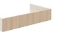 SBTA140-R2564 Horizontale Verblendung-Deckenanschluss rechts, B/T/KH: 140x64.2x25