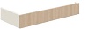 SBTA170-L2564 Horizontale Verblendung-Deckenanschluss links, B/T/KH: 170x64.2x25