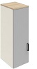 SIBAF17- Drehtüren-Aufsatzschrank links Akustik, 3OH, B/T/KH: 40x45.0x115.2