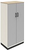 SIBCG22- Drehtürenschrank Akustik, 4OH, B/T/KH: 80x45.0x151.7