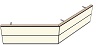 AH19180180 Theke 135°, links:180cm, rechts:180cm, H 73,4 (2 SE)