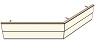 AH19180220 Theke 135°, links:180cm, rechts:220cm, H 73,4 (2 SE)