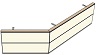 AH19200120 Theke 135°, links:200cm, rechts:120cm, H 73,4 (2 SE)