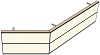 AH19220120 Theke 135°, links:220cm, rechts:120cm, H 73,4 (2 SE)