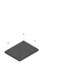 Deckenabsorber
BEDA1008P
1000/54/800
