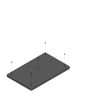 Deckenabsorber
BEDA1409P
1400/54/900