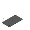 Deckenabsorber
BEDA1609P
1600/54/900