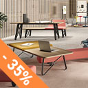 LAYERS Tische und Bank