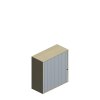 Querrollladenschrank 3 OH
P2QO1030R
1000/441/1101