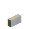 Querrollladenschrank 2 OH
P2QO1420ML
1400/441/789