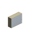 Querrollladenschrank 3 OH
P2QO1430R
1400/441/1101