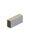 Querrollladenschrank 2 OH
P2QO1620ML
1600/441/789