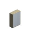 Querrollladenschrank 4 OH
P2QS1040MR
1000/441/1557