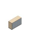 Querrollladenschrank 1,5 OH
P2QS1221ML
1200/441/720