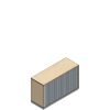 Querrollladenschrank 1,5 OH
P2QS1221MR
1200/441/720